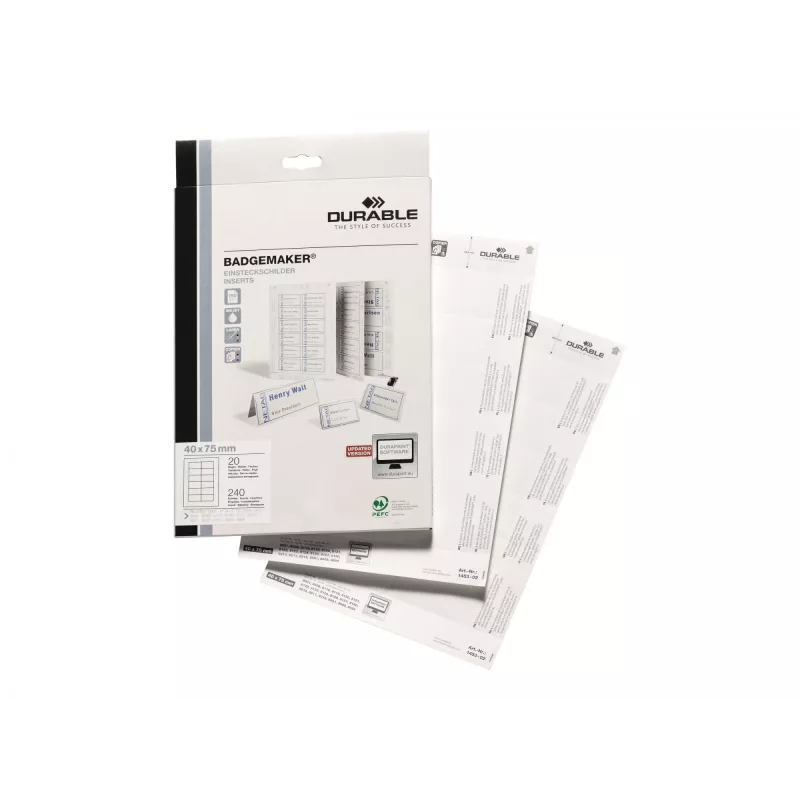 Inserto portanome Durable 1453-02