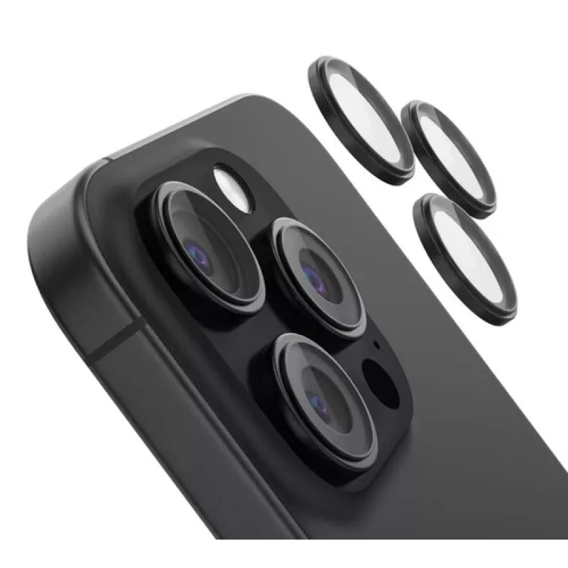 1x2 protezione lente fotocamera Belkin TempGlass iPhone 16Pro/16ProMax