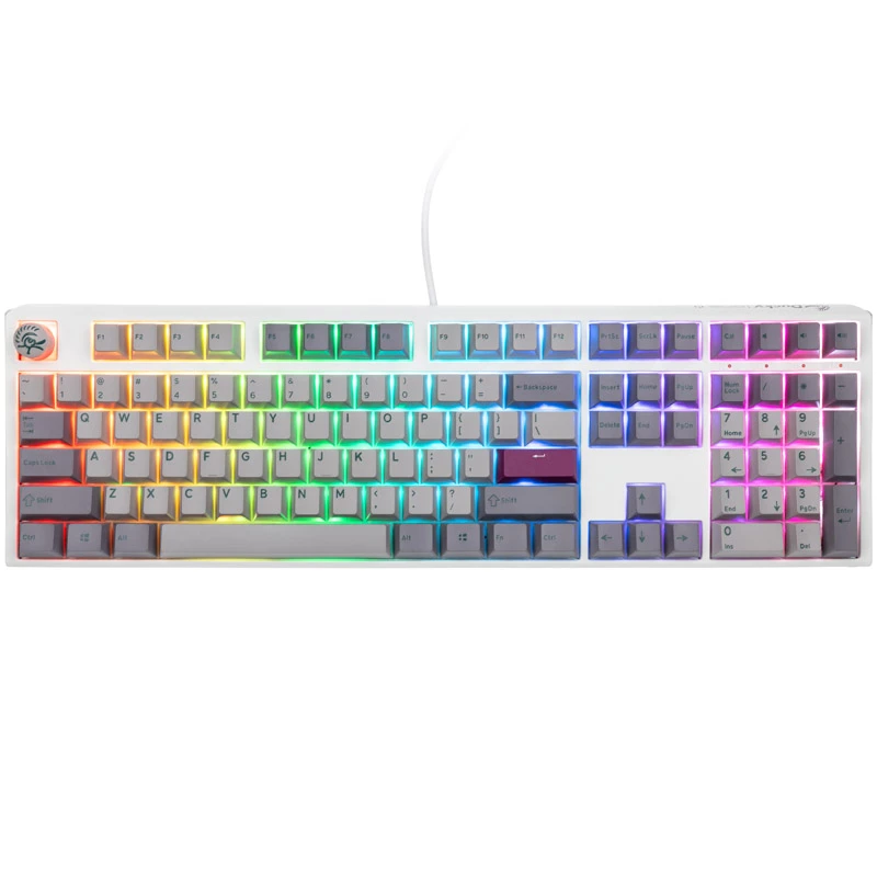 Tastiera da gaming Ducky One 3, USB, grigio