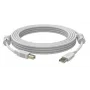 Cavo USB Vision 5 m USB 2.0 A a B bianco