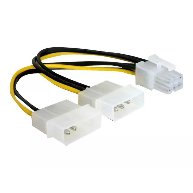 Cavo di alimentazione per scheda PCI Express DeLOCK 82315 0,15m