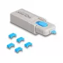 Port blocker DeLOCK 20926 USB Type-C 5 pezzi + strumento di chiusura