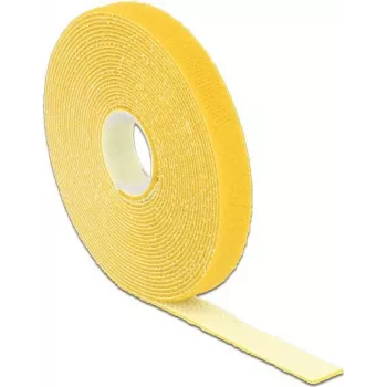 Chiusura a velcro DeLOCK 18735 giallo 1 pezzo