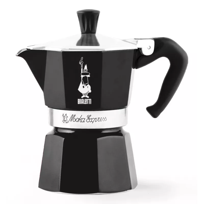 Bialetti 4951 caffettiera Moka nero