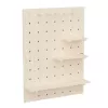 Organizer per cavi MACLEAN MC-131 WD in legno per montaggio da tavolo e a parete, portata max 20 kg