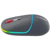 Canyon MW-22 2in1 Mouse wireless RGB - Grigio - Bluetooth/RF - 1.600 dpi - ricaricabile