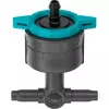 Gocciolatore per irrigazione Gardena 13314-20 8 l/h nero montaggio in linea