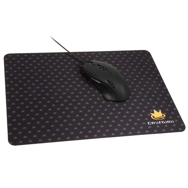 Mousepad Caseking con corona Rev.2 — blu/nero (GAMA-746)