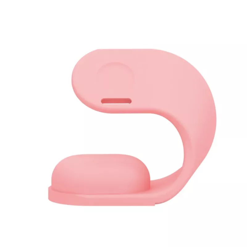 Base di ricarica Stelio ST-CHS01-PK Junior rosa – dock di ricarica USB per telefoni e tablet, porta singola, compatto