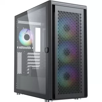 Case PC Silentware Air 100 nero — case mid-tower compatibile ATX, nero