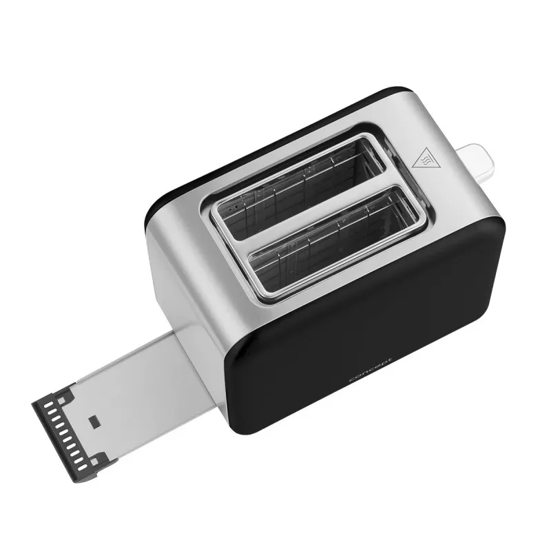 Tostapane TE2052 acciaio inox nero
