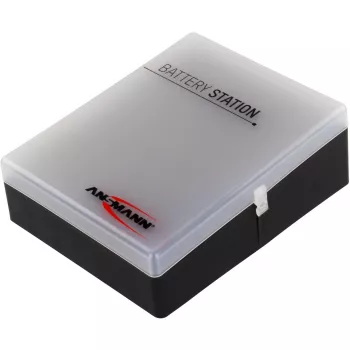 Ansmann portabatterie 48 per 24x AA, 16x AAA e 4x 9V, nero/trasparente