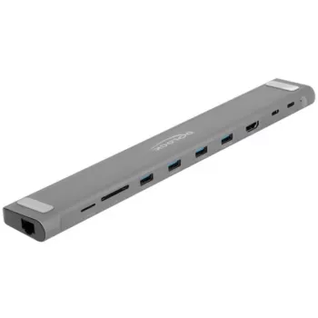 DeLOCK docking station sottile USB Type-C 4K HDMI USB 3.2 Gen 1 LAN SD PD 3.0