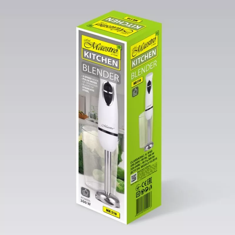 Mixer frullatore Feel-Maestro MR510 nero, bianco 300 W