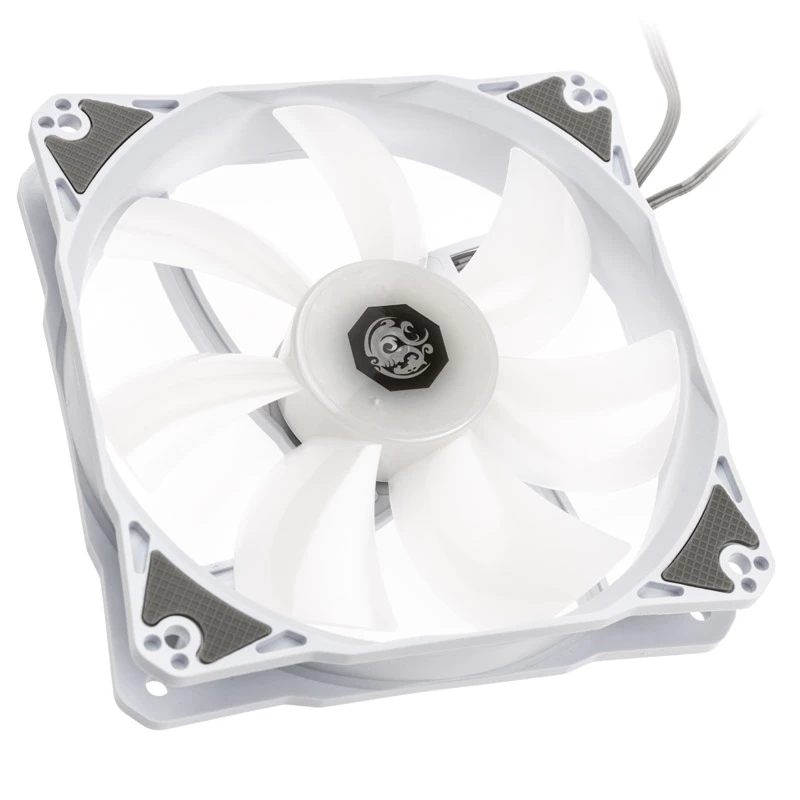 Ventola ARGB 120mm BitsPower Notos — bianco, modello BPTA-FX1812NTWH-1