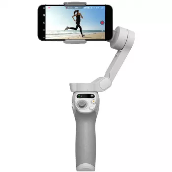 Gimbal DJI OM SE grigio Bluetooth incl. supporto per telefono custodia carico massimo 290 g