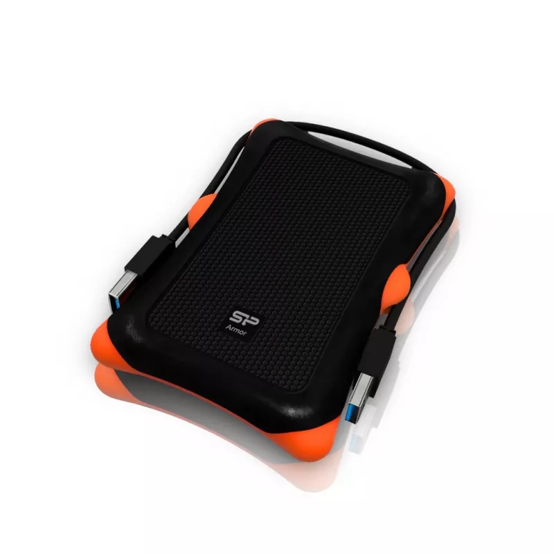 SILICON POWER Armor A30 - disco rigido - 2TB - esterno (portatile) - 2.5 (6,4 cm) - USB3.0 - nero (SP020TBPHDA30S3K)