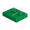Breadboard DELOCK 18321 — breadboard senza saldatura, plastica, 36×46×10 mm, verde