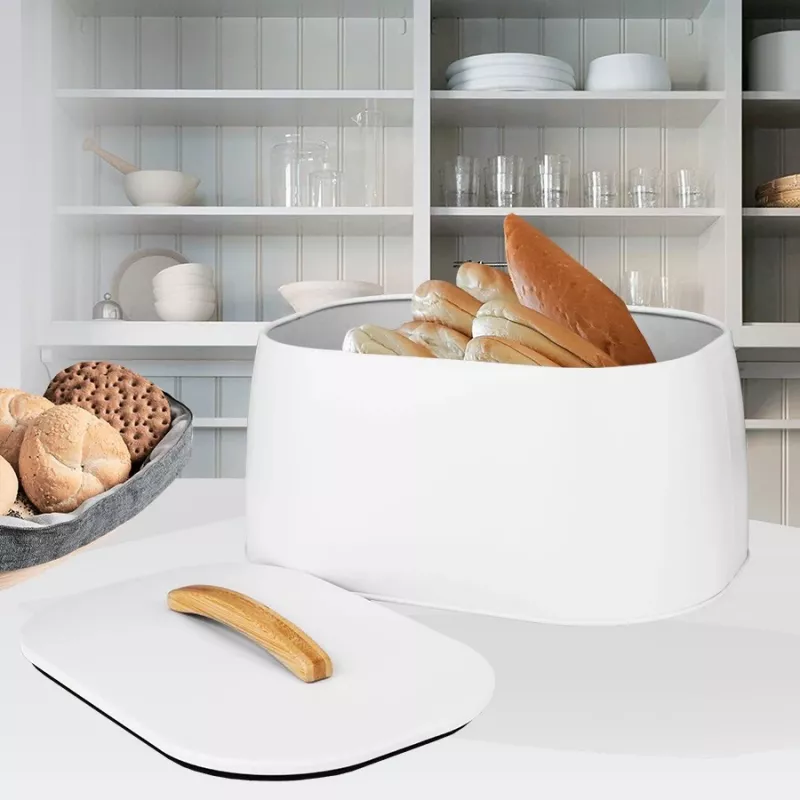 Portapane Maestro MR-1675-WHITE — portapane bianco