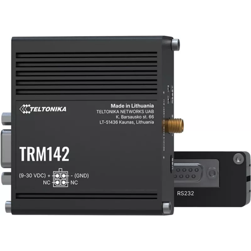 Modem 4G industriale TELTONIKA TRM142 — connettività LTE, design industriale compatto
