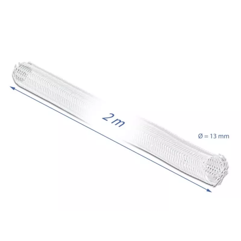 Guaina per cavi DeLOCK 20698 bianco