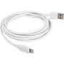 Cavo adattatore USB 2.0, connettore maschio USB-A > connettore maschio Lightning (bianco, 2,0 metri)