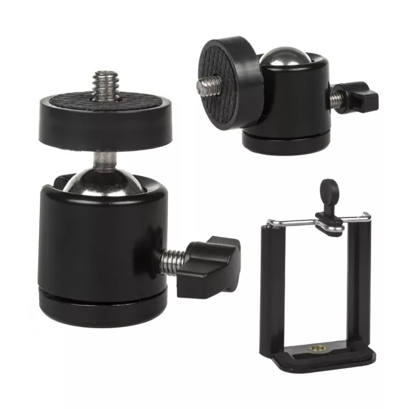 Maclean MCE610 10 Ring Light LED 12W con treppiede e trigger Bluetooth, 3 colori, 10 livelli di luminosità, luminosità regolabile 10% -100%, 160 LED, supporto smartphone, luce di illuminazione