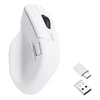 KEYCHRON M6 (1000Hz) mouse wireless bianco
