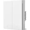 Aqara Smart Wall Switch H1 (No Neutral, Double Rocker) bianco (HomeKit)