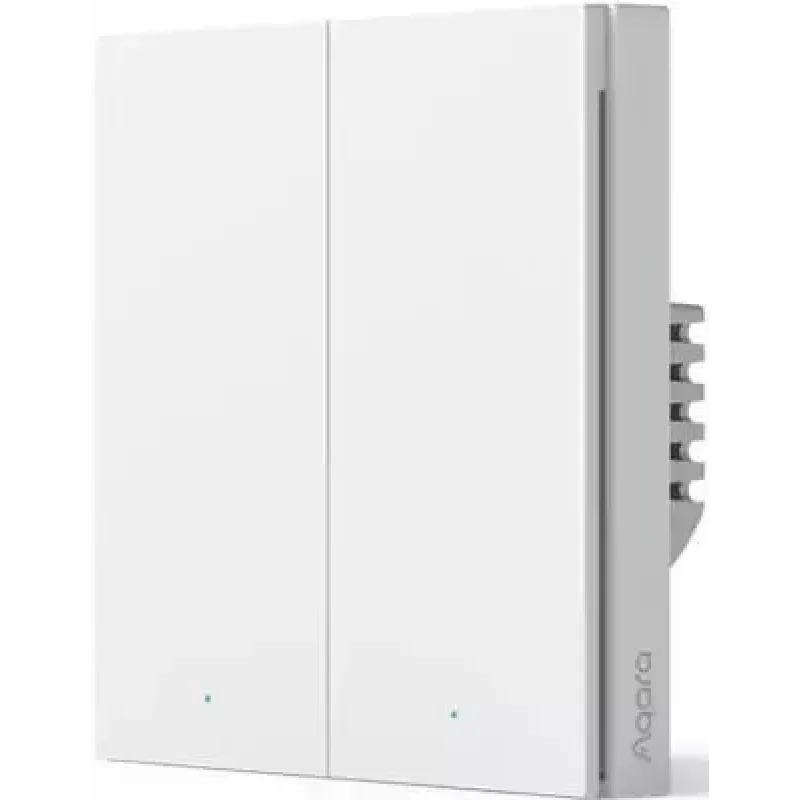 Aqara Smart Wall Switch H1 (No Neutral, Double Rocker) bianco (HomeKit)