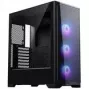 Case PC PHANTEKS Eclipse G370A, mid-tower, SSI-EEB, RGB, vetro temperato - include 3 ventole da 120 mm, nero