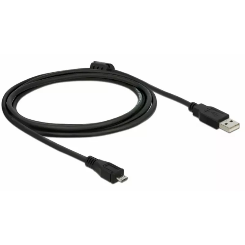 Cavo USB DeLOCK 82335 USB 2.0 2 m USB A Micro-USB B nero