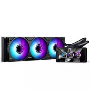 Dissipatore a liquido AiO Phanteks Glacier One 360M25 LCD, display 6