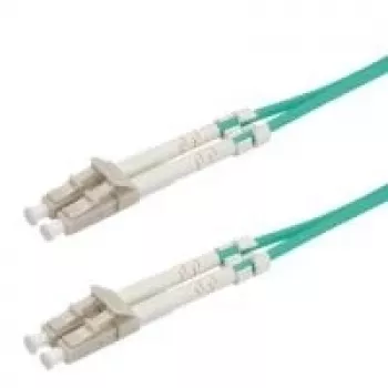VALUE cavo in fibra ottica 50/125µm OM3, LC/LC, turchese 3 m (21.99.8703)