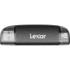 Lexar LRW310X-BNBNG lettore di schede microSD/SD dual USB-A/USB-C, USB 3.2