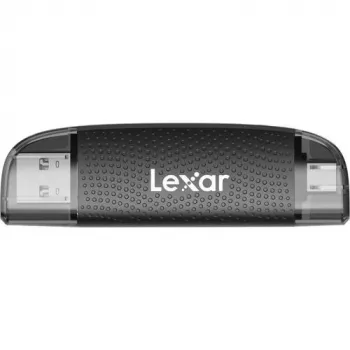Lettore di schede Lexar LRW310X-BNBNG USB 2.0 Type-A/Type-C nero