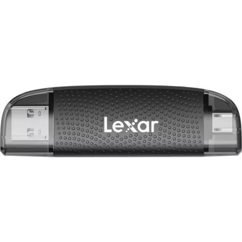 Lexar LRW310X-BNBNG lettore di schede microSD/SD dual USB-A/USB-C, USB 3.2