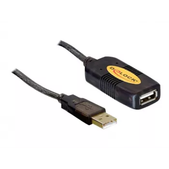Cavo USB DeLOCK 82446 USB 2.0 10 m nero