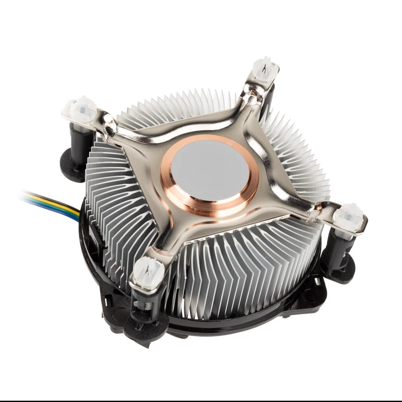 Dissipatore CPU Akasa AK-955A-BV2 per socket Intel T/775, progettato per Pentium 4 fino a 2,6 GHz
