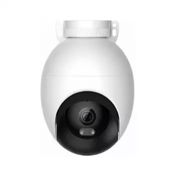 Imilab EC6 telecamera di sicurezza WiFi per esterni, 3K, 360°/110°, bianca