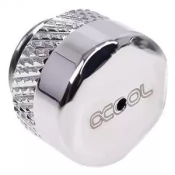 Alphacool Eiszapfen valvola di sfiato G1/4 - cromo (17360)