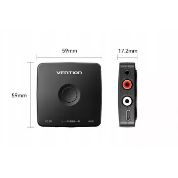 Vention Ricevitore audio Bluetooth 5.1