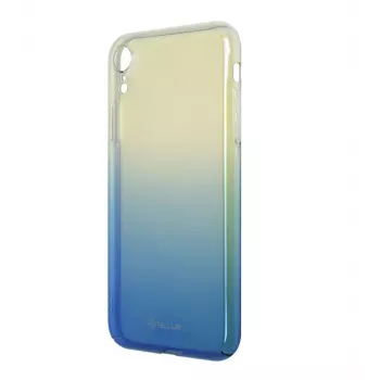 Custodia protettiva Tellur per iPhone XR, materiale Soft Jade, blu