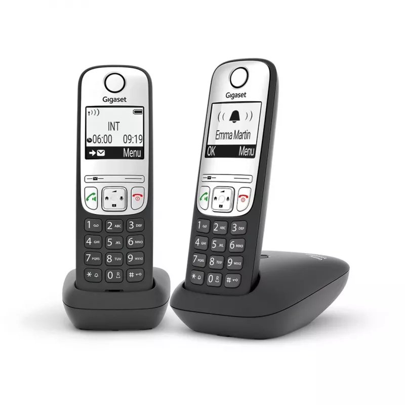 Telefono cordless Gigaset A690 A Duo nero