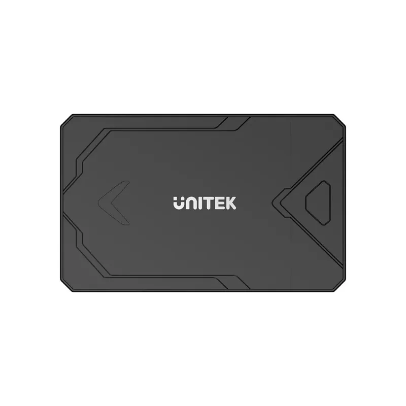 Case esterno per memoria Unitek S1229CBK01 per M.2 NVMe e SSD SATA, nero