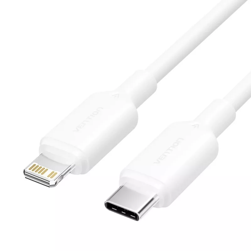 Cavo da USB-C a Lightning 3A 480Mbit/s 1 m bianco