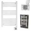 Termoarredo elettrico per bagno Adler AD 7824 600 W, bianco, IP24, a parete, 500×900 mm