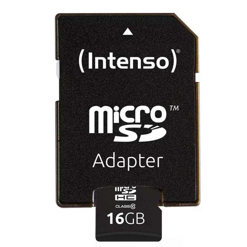 MEMORIA MICRO SDHC 16GB C10/W/ADAPTER 3413470 INTENSO