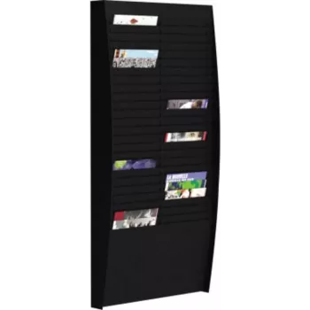 Bacheca organizzativa da parete Paperflow V 50F A4V2X25.01 per documenti A4, nero