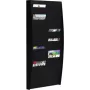 Bacheca organizzativa da parete Paperflow V 50F A4V2X25.01 per documenti A4, nero